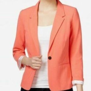 Kensie grapefruit blazer